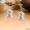 Pendientes Colgantes Gatito Espacial Transfronterizos Accesorios Sexy para el Día a Día y Fiestas Regalos de Navidad Adecuados para Mujeres Todas las Estaciones