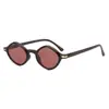 Estilo Coreano Sencillo Casual Marco Pequeño Pieza Oceánica Color Dopamina Moda Trendy Gafas de Sol Anti-UV