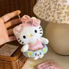 Lindo Anillo de Natación Bikini Llavero Gato Kt Colgante Creativo Hawaiano Gato Kate Colgante Pareja Colgantes para Mochila Escolar