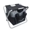 Taburete Plegable Desmontable para Herramientas de Jardín Bolsa de Almacenamiento para Herramientas de Jardín Taburete de Jardinería Multifuncional