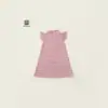 2026 Vestido de Verano Nuevo a Cuadros y Flores para Niñas Estilo Cheongsam Infantil Sin Mangas Vestido de Princesa Vestidos Pequeños y Medianos para Niños