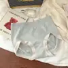 Calcinhas de Algodão Nuvem para Mulheres, Confortáveis, Respiráveis, com Forro de Algodão, Antibacterianas, Cintura Média, Estilo Popular Japonês, Tanga Sem Costura, Transfronteiriço do Sudeste Asiático