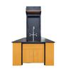 Bancada de teste de aço e madeira para laboratório bancada de teste armário de instrumentos de laboratório venda direta de fábrica de bancadas de aço e madeira para laboratório
