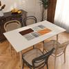 Toalha de mesa simples à prova d'água à prova de óleo descartável PVC tapete para mesa de centro retangular toalha de mesa doméstica toalha de mesa ins alta qualidade