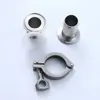Conector de Cable Externo Acero Inoxidable 304/316 Roscado Grado Sanitario Abrazadera de Instalación Rápida Tipo Mandril Rosca de Cable Externa Accesorios para Bomba