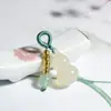 Acessórios de Pulseira e Colar com Pingente de Agata Natural e Cuia Tecidos à Mão Acessórios DIY Atacado em Estoque