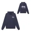 Marca de Moda Extranjera Stu Sudadera Otoño e Invierno Chaqueta con Capucha Casual Holgada para Hombres y Mujeres Parejas Ins