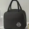 1PC bolsa para lonchera térmica, bolsa bento portátil engrosada para estudiante