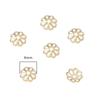 Espaciador de dona con retención de color de 14k espaciador DIY pulsera hecha a mano collar material de joyería pulsera aretes accesorios decorativos