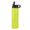 Modelo de alta venta de comercio exterior taza de espacio de gran capacidad taza con pajita portátil para exteriores uso en coche taza térmica de acero inoxidable 304 venta al por mayor