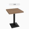 Mesas y Sillas de Restaurante Creativas Personalizadas, Tienda Sencilla de Té de Leche, Tienda de Postres, Combinación de Mesa y Silla Comercial para Catering, Sofá de Cabina para Casa de Té