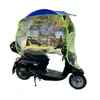 Sombrilla para Vehículo Eléctrico con Dosel Desmontable, Parasol, Cubierta para la Lluvia, Cubierta a Prueba de Viento para Vehículo Eléctrico, Parasol Semicerrado para Patinete Eléctrico