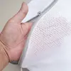 Bolsa de Lavado para Zapatos Sándwich de Ropa Interior Anti-Deformación con Cremallera Gris para el Hogar Bolsa de Lavandería Bolsa Especial Protectora para Lavadora Bolsa de Malla