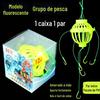 Carpa prateada grupo de pesca luminoso iseini prata carpa Trovão monstro de água Prata Carpa Gancho explosão peixe grande anzol pesca por atacado