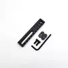 5/7/10/13 Ranuras Metal 20mm Riel Guía Mlok/Keymod Riel Guía Ajustable Sr16 Ataque Fino Riel de Cuero Slr