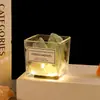 Piedra Difusora de Aromaterapia sin Fuego Piedra de Cristal para Dormitorio, Fragancia Ligera para Niñas, Adorno de Fragancia de Aceite Esencial para el Hogar