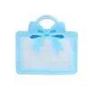 Bolsa de Embalaje Personalizada por el Fabricante con Lazo para Dulces y Snacks, Bolsa de Embalaje para Regalo de Cumpleaños, Guardería, Souvenir de Vacaciones