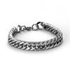Collar Cadena Cubana Hip-Hop Acero Titanio No Se Desvanece Cadena Gruesa High Street Joyería Accesorios Transfronterizos Nuevo Producto Dropshipping