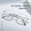 Versátil para o Dia a Dia, Estilo Retrô Elegante, Armações de Óculos Leves de Liga de Alta Qualidade com Hastes Super Elásticas, Suporta Lentes de Grau, Atacado Danyang