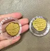 Pegatinas de Teléfono de Oro Puro Pegatinas de Teléfono de Oro de 2 mg Regalos Culturales y Creativos para Transmisiones en Vivo Pequeños Regalos para Tiendas Físicas Fuente Mayorista