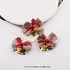 Decoraciones navideñas más vendidas transfronterizas: lazos de cinta, adornos de campana, cajas de regalo, adornos para árbol de Navidad y kits de accesorios para manualidades