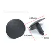 Adequado para Toyota Yaris, Prado, Lexus, Camry Rebite de Nylon Clipe de Placa de Proteção para Furo de 6mm