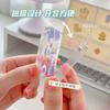Tarjeta Goo, ladrillo de mahjong, tarjeta, ladrillo pequeño, hielo, acrílico transparente, marco de fotos magnético, tarjeta, adornos de ladrillo, tarjeta Goo DIY