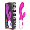 Masturbador femenino de silicona con doble vibración para punto G, masajeador de frecuencia variable, AV Stick, insertable en productos sexuales para adultos.