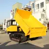 Vehículo de Transporte con Orugas Hidráulico Completo de Acero de 8-20 Toneladas para Pendientes Inclinadas, Vehículo de Transporte con Orugas Grande para Minería