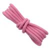 Cordones Kurokin Redondos de Algodón Puro Encauchutados 0.5cm Adecuados para Botas de Cuero, Zapatos de Cuero, Botas Martin, Zapatos de Papá, Zapatos de Senderismo