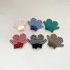 Guantes infantiles de estilo coreano ins de color contrastante a rayas para niños, otoño e invierno, cálidos, con cuello halter, para dedos, de bebé
