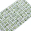 Dongzhou Crystal 6*8 Tachuelas Pequeñas Redondas para Uñas, Forma Oblonga con Esquinas Redondeadas, Base Puntiaguda, Strass de Vidrio K9 Super Brillante, Accesorios para Joyería DIY