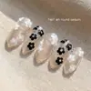 Lantejoulas Redondas para Nail Art Mosaico Decorações Coloridas Primavera e Verão Tamanhos Mistos Lantejoulas de Bolinhas Adesivos de Unha DIY Acessórios
