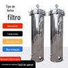 Filtro de saco de aço inoxidável industrial frontal de saco PP filtro de precisão para água de poço filtro de saco para esgoto