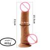Yiliquzhen muscle bully masturbação feminina silicone líquido super macio simulação vibrador pênis brinquedos sexuais femininos