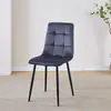 Cadeiras xadrez personalizadas para comércio exterior, cadeiras com encosto de tecido comercial para hotel, cadeiras de jantar de lazer e para reuniões para restaurante, mesas e cadeiras de jantar para casa