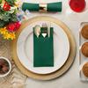 Servilletas de Papel Personalizables de Venta Caliente Transfronterizas para Restaurantes Occidentales, Hoteles, Bodas, Envolturas para Cubiertos, Servilletas de Papel Desechables Libres de Polvo