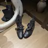 Botas cortas de estilo coreano 2026, nuevo modelo, retazos, encaje retro con cordones, nicho, lazo, diseño Rade, botas de cowboy occidentales para mujer