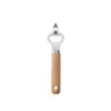 Utensílios de Cozinha Conjunto com Cabo de Madeira Pequenos Utensílios de Cozinha Batedor de Ovos de Aço Inoxidável Conjunto de Panificação Ferramentas para Pizza Queijo