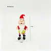 Adorno de cristal de Papá Noel, accesorio de decoración de escena navideña de cristal, adorno de escritorio, regalo, pieza decorativa