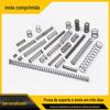 Mola de Compressão 0,2-3,5 Diâmetro do Fio Aço Inoxidável Aço Carbono Material de Piano Pressionar Imagem Pressionar Tamanho Personalização de Mola