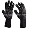 Novas Luvas à Prova de Fogo e Resistentes a Altas Temperaturas 800 Graus Churrasco Churrasqueira Forno de Micro-ondas Assar Silicone Isolamento Luvas Anti-Queimaduras