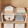 Estante Organizador de Capas para Almacenamiento de Armario Extensible para Ropa Estante Desplegable para Armario Utilización del Espacio Estante para Zapatos
