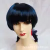 Peluca de fibra de alta temperatura con red de rosa, exclusivamente para transmisiones en vivo de Douyin y Kuaishou, precio especial para anfitriones, peluca de red de rosa