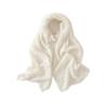 Bufanda de cachemira para mujer tejida calada para pareja bufanda de cachemira otoño e invierno padre-hijo 160*30 bufanda venta al por mayor transfronteriza
