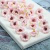 Cabeza de flor de jazmín de simulación al por mayor mini flor falsa flor pequeña material hecho a mano para bricolaje decoración de boda accesorios de caja de regalo
