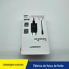 Caixa de Embalagem para Carregador Qc Acessórios para Celular Personalizados Embalagem para Pequenas Quantidades Caixa de Cartão Usbc Personalizada Caixa com Conjunto de Acessórios