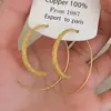 Pendientes Retro Circulares Europeos y Americanos Estilo Minimalista de Lujo Ligero Pendientes de Alta Gama Moda de Nicho de Lujo Ligero Pendientes Sencillos para Mujeres