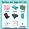 Caja de embalaje, caja de regalo personalizada, caja plegable, caja de libro personalizada, caja de peluca personalizada