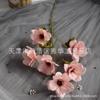 Narcisos de 6 cabeças flor artificial perfumada neve azul casamento decoração do hotel seda flor salão de casamento estrada chumbo teto falso flor narcisos